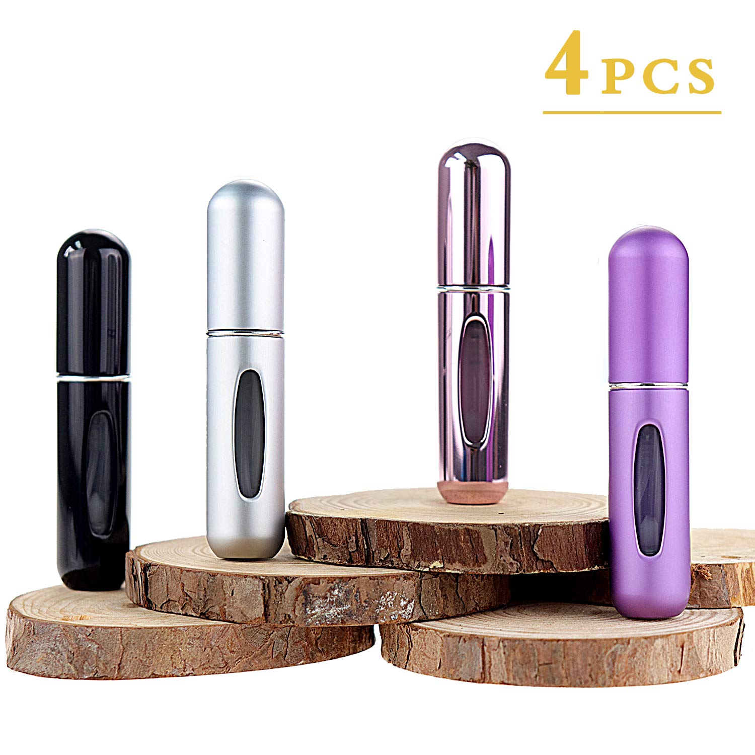 Compact And Refillable Perfume Spray Bottle - Perfect For Traveling