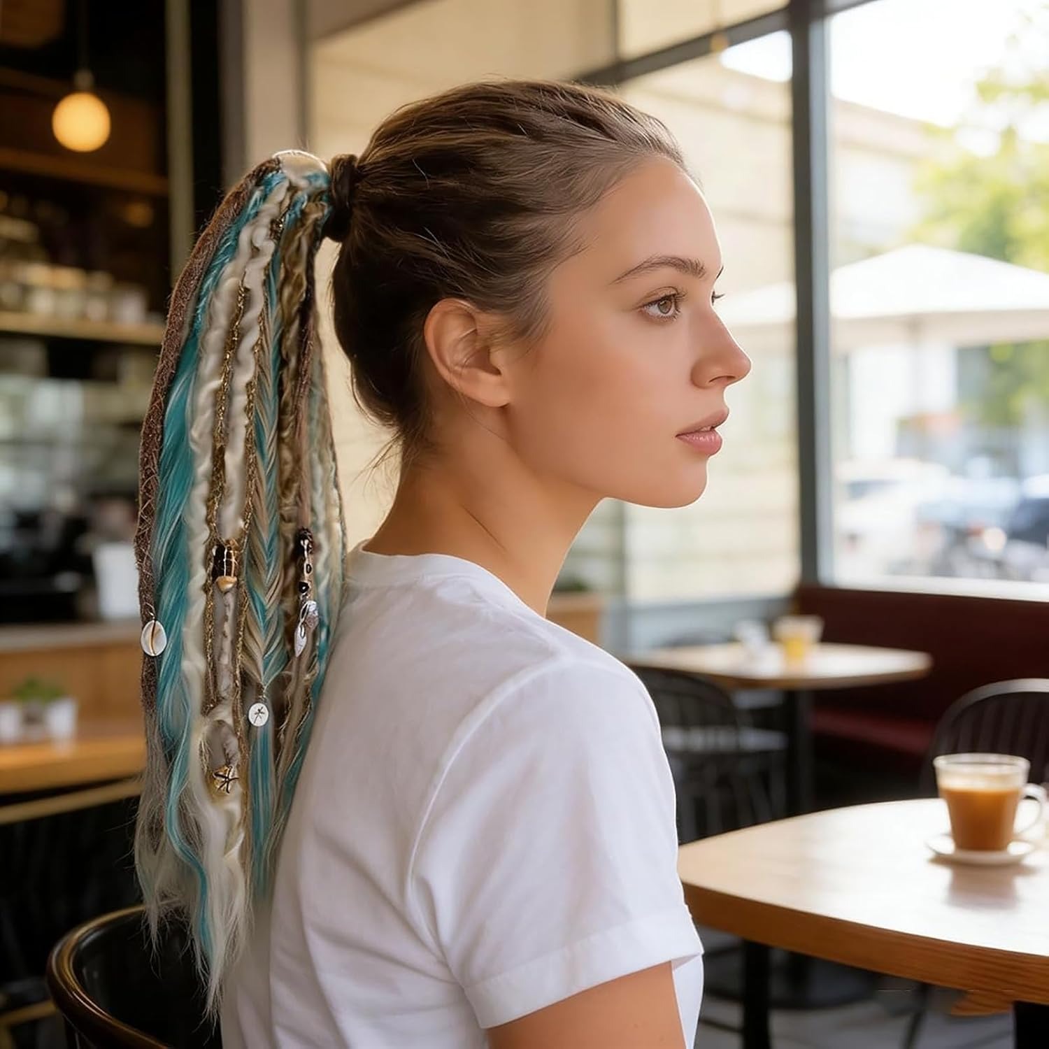 🔥Last Day Discount 49% OFF 🎉Elastic Dread Ponytail Salty Soul