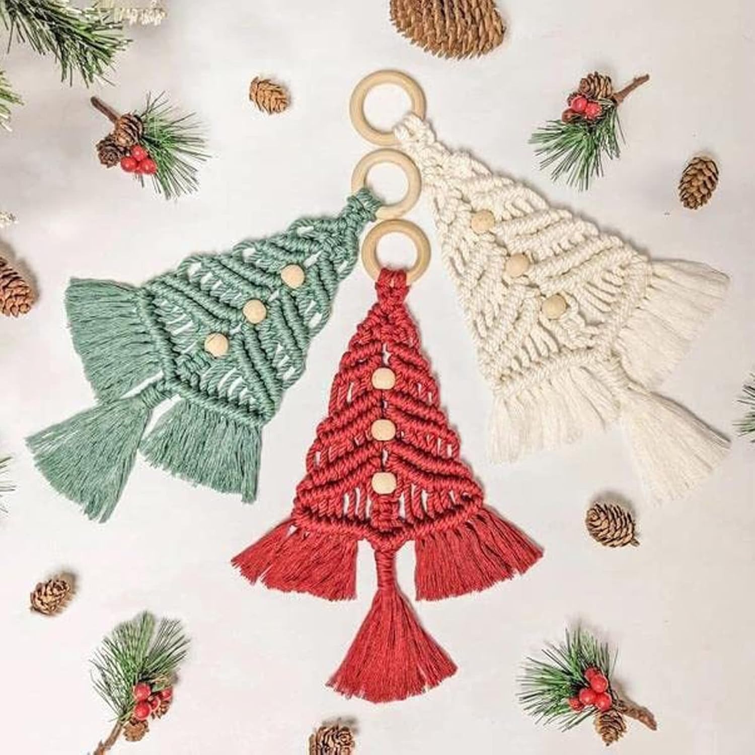 Christmas Tree DIY Macrame Kit