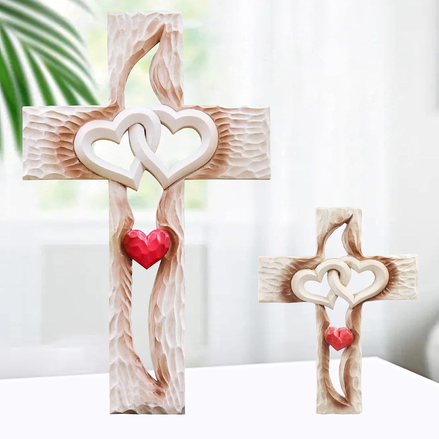 ❤️ Cross - intertwined hearts - Forever Love