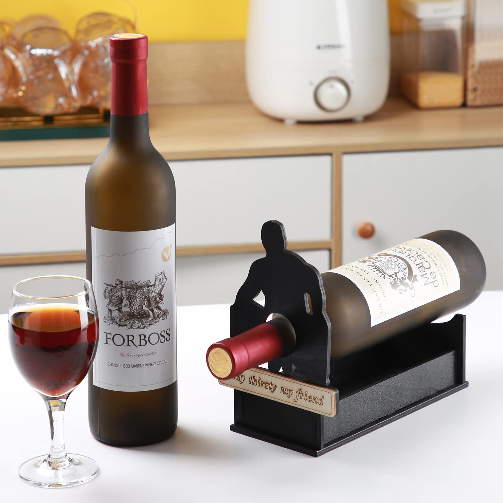 🔥Hot Sale 40% OFF🔥Funny Bottle Rack With Big Thoughts