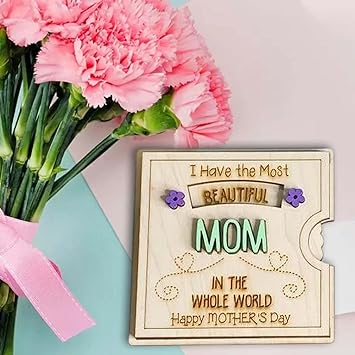 💖Interactive Spinning Mothers Day & Grandmaw Greeting Card💖
