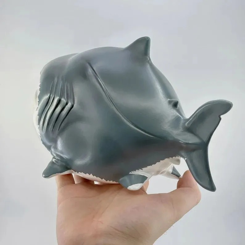 Cute Shark Resin Ornament