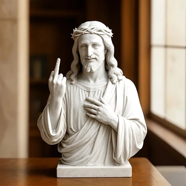 Jesus with Attitude - Original “Talk to the Hand” icon!