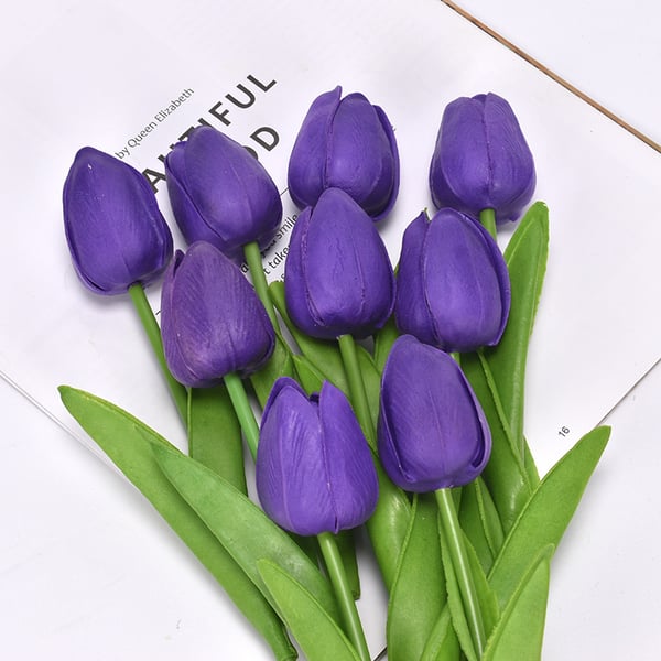 ✨Special Price Promotion-50% OFF💥UV Resistant Lifelike Artificial Tulips Flowers (5 pcs)💐