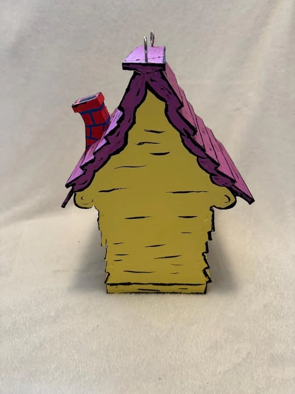 🔥Last 4 hours Sale: Save 60% - Dr Seuss Inspired Wooden Handmade Birdhouse (🔥BUY 2 FREE SHIPPING)
