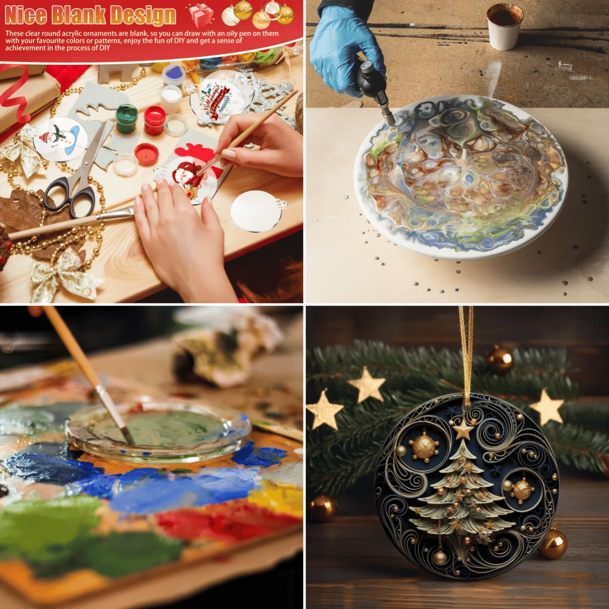 Quilling Christmas Ornaments