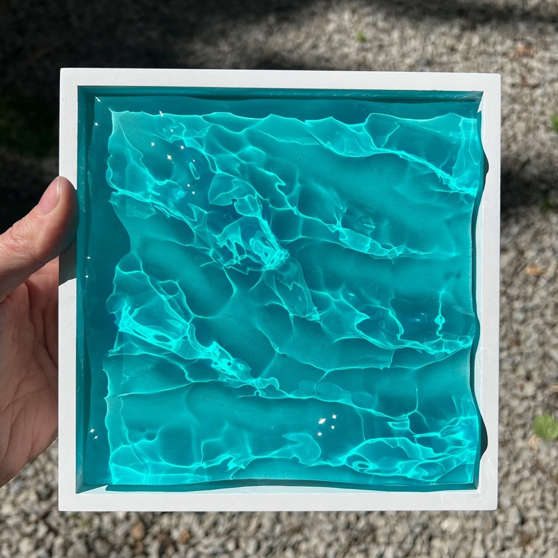 Handmade Water Ripple Sculpture