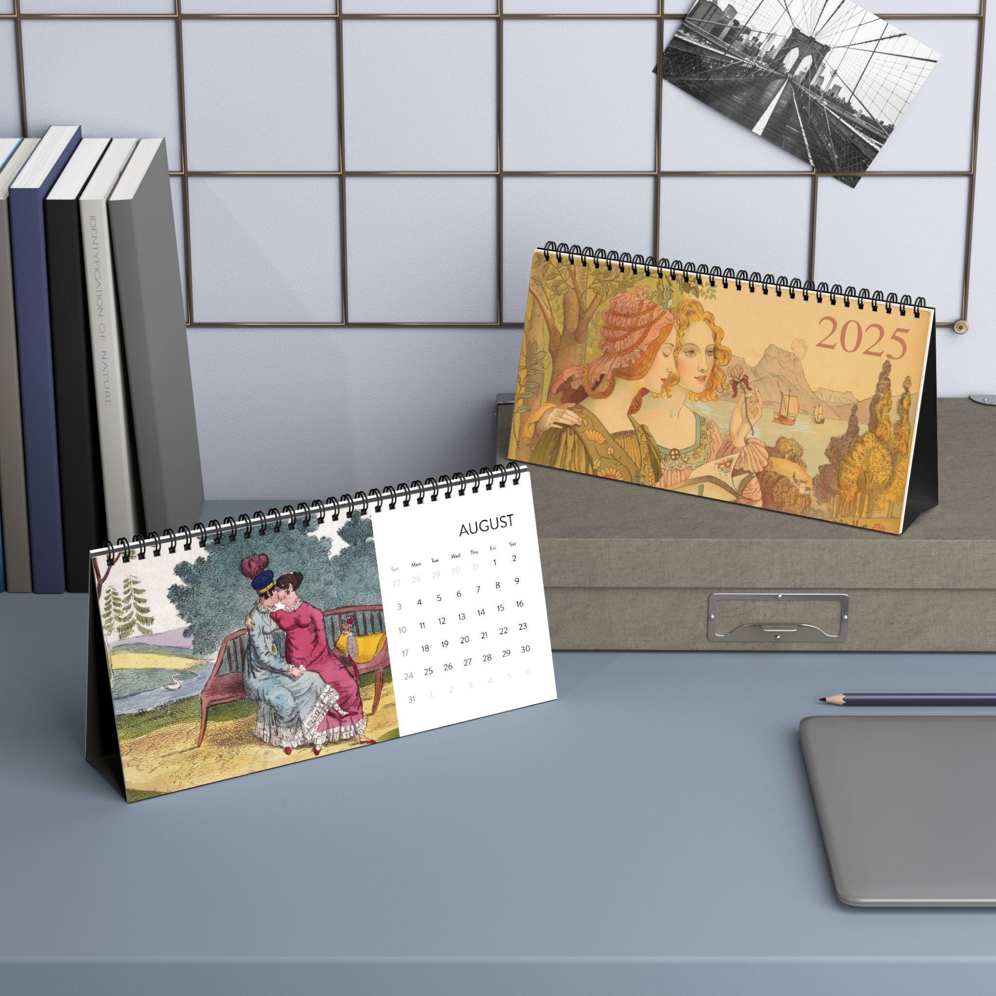 👩‍❤️‍👩2025 Lesbian Imagery Desktop Calendar