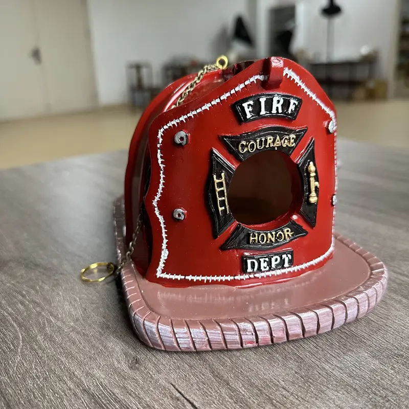 🔥⛑️Firefighter-Themed Birdhouse