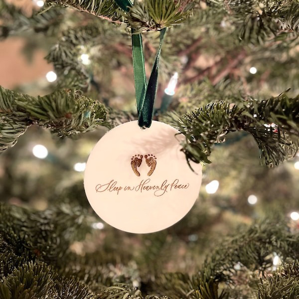 👼Baby Loss Christmas Sympathy Ornament🌺