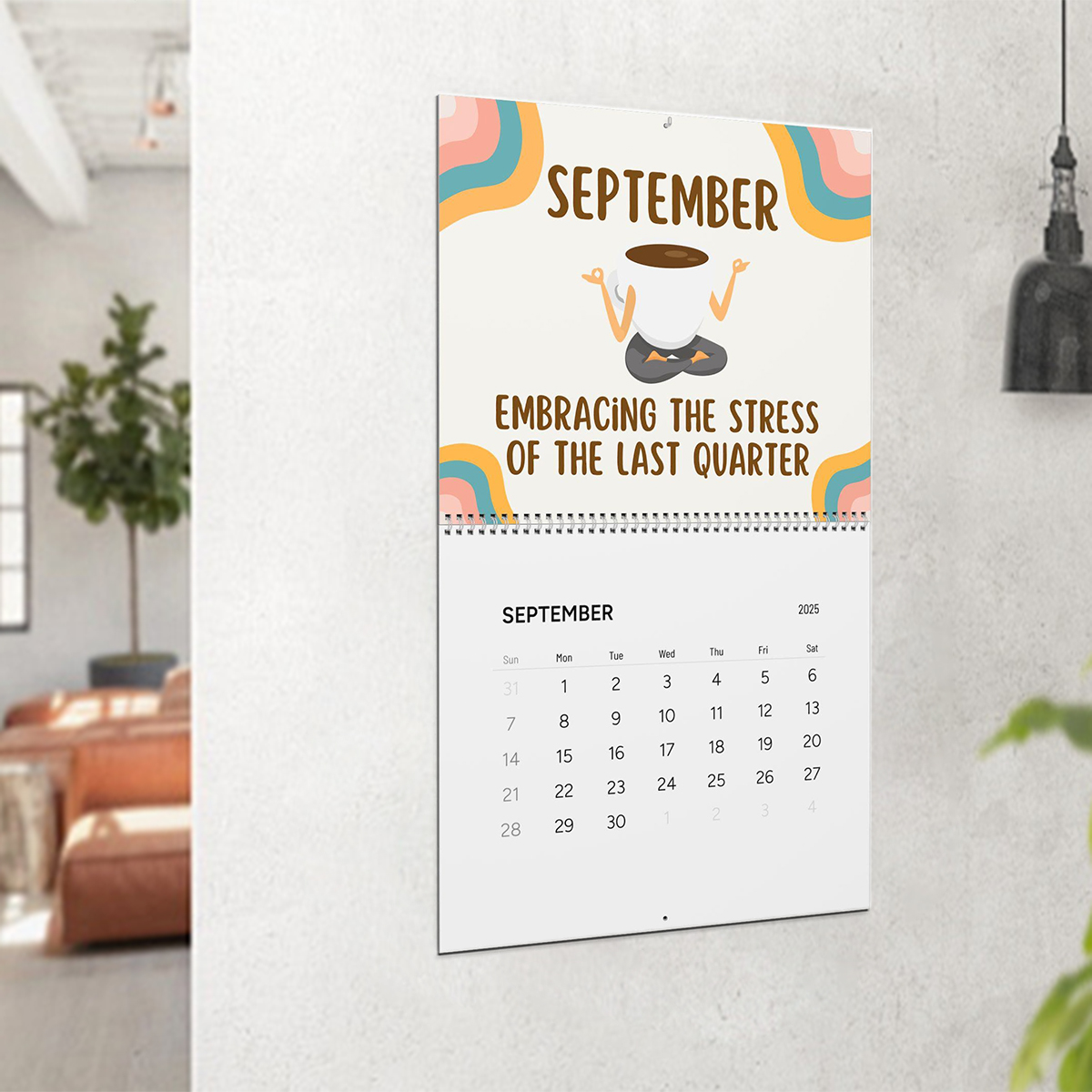 🎢🐶Here We Go Again 2025 Calendar