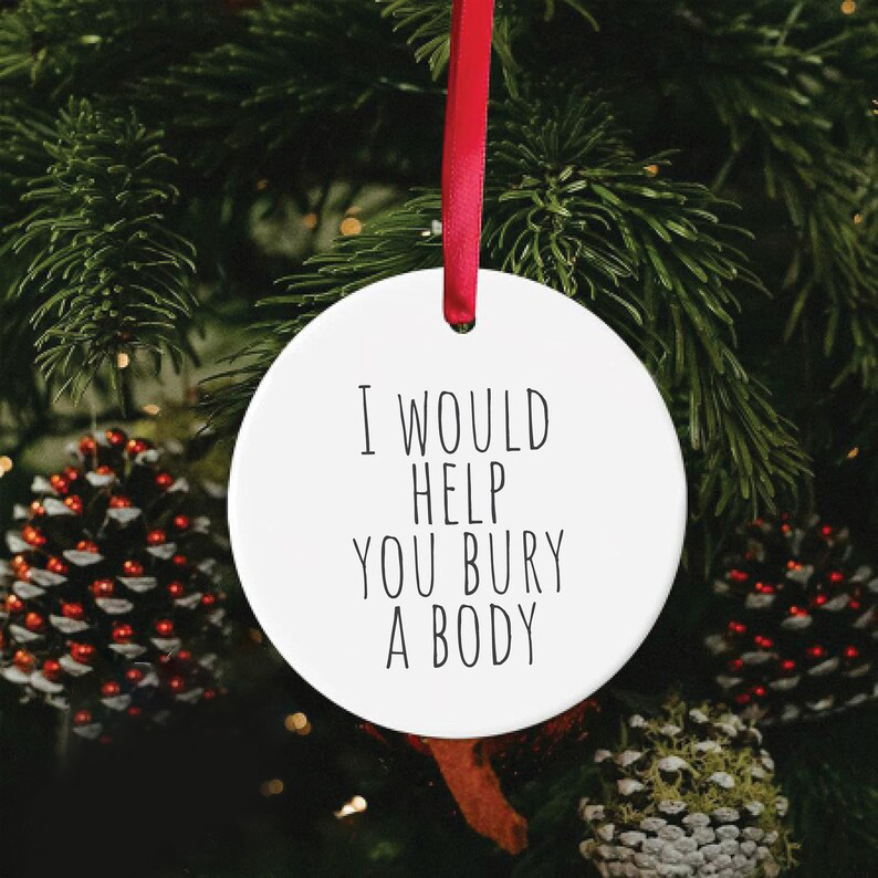 Funny Christmas Ornament