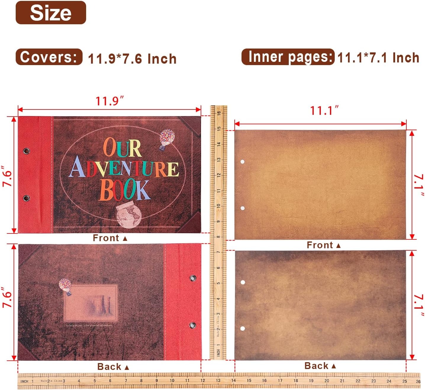 Our Adventure Book Scrapbook Album（Anniversary Edition）