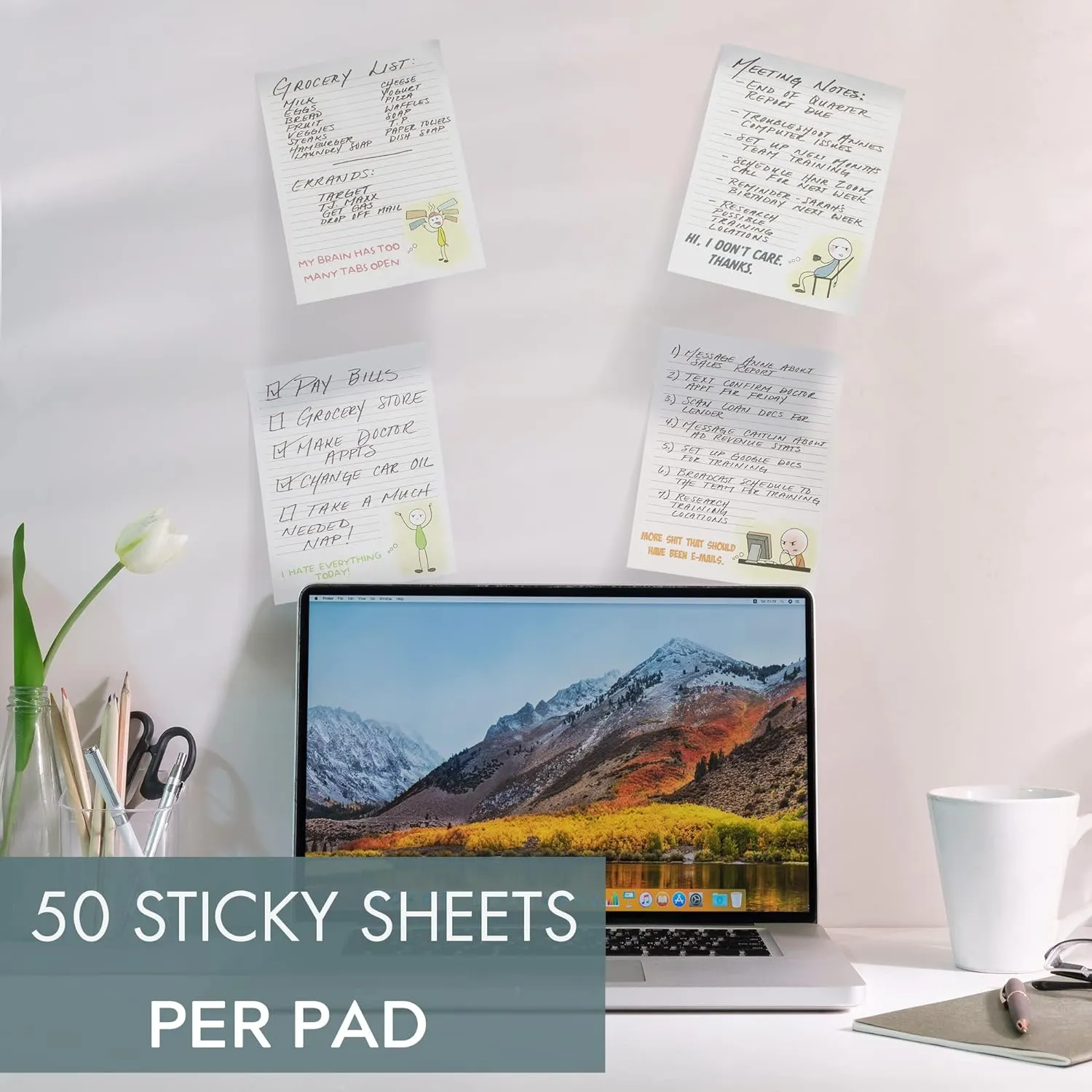 🤣Sarcastic Office Notepads