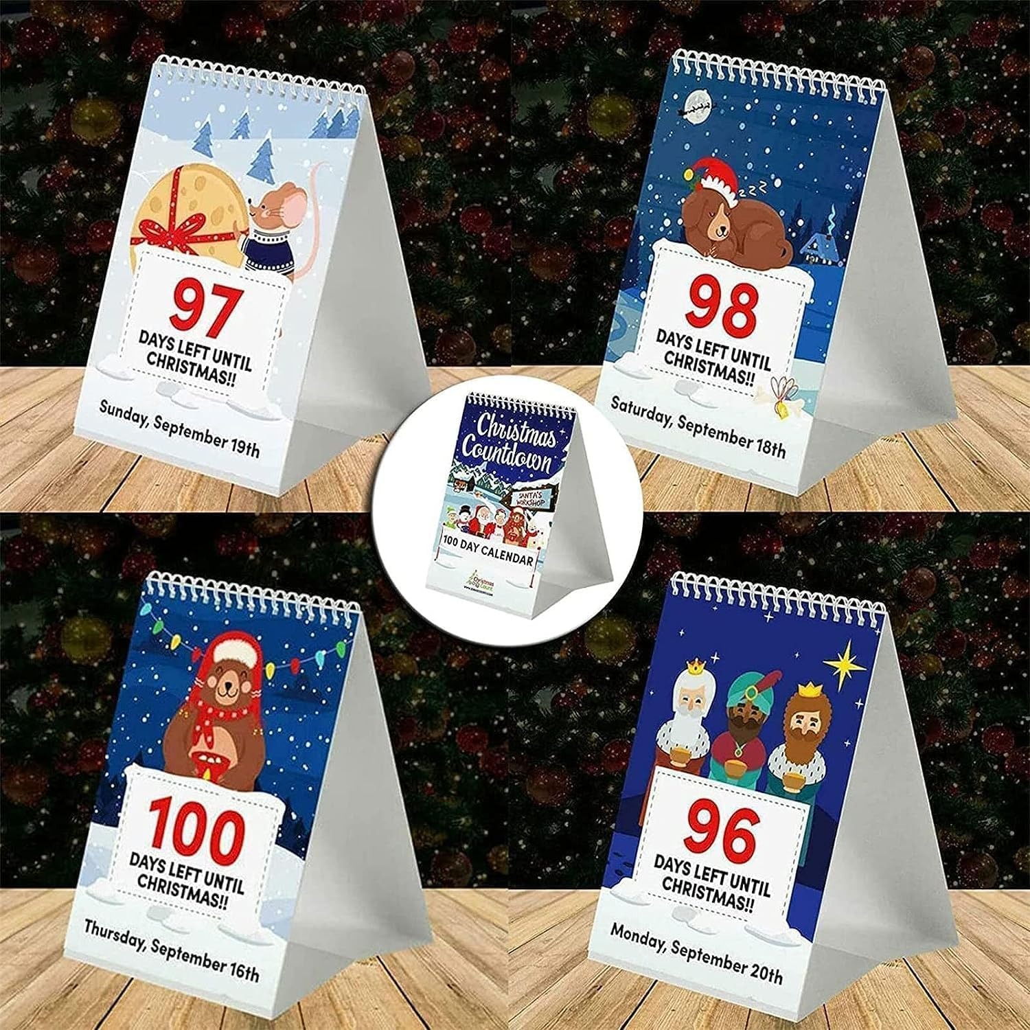 🎄100 Days of Christmas Countdown Calendar 2024