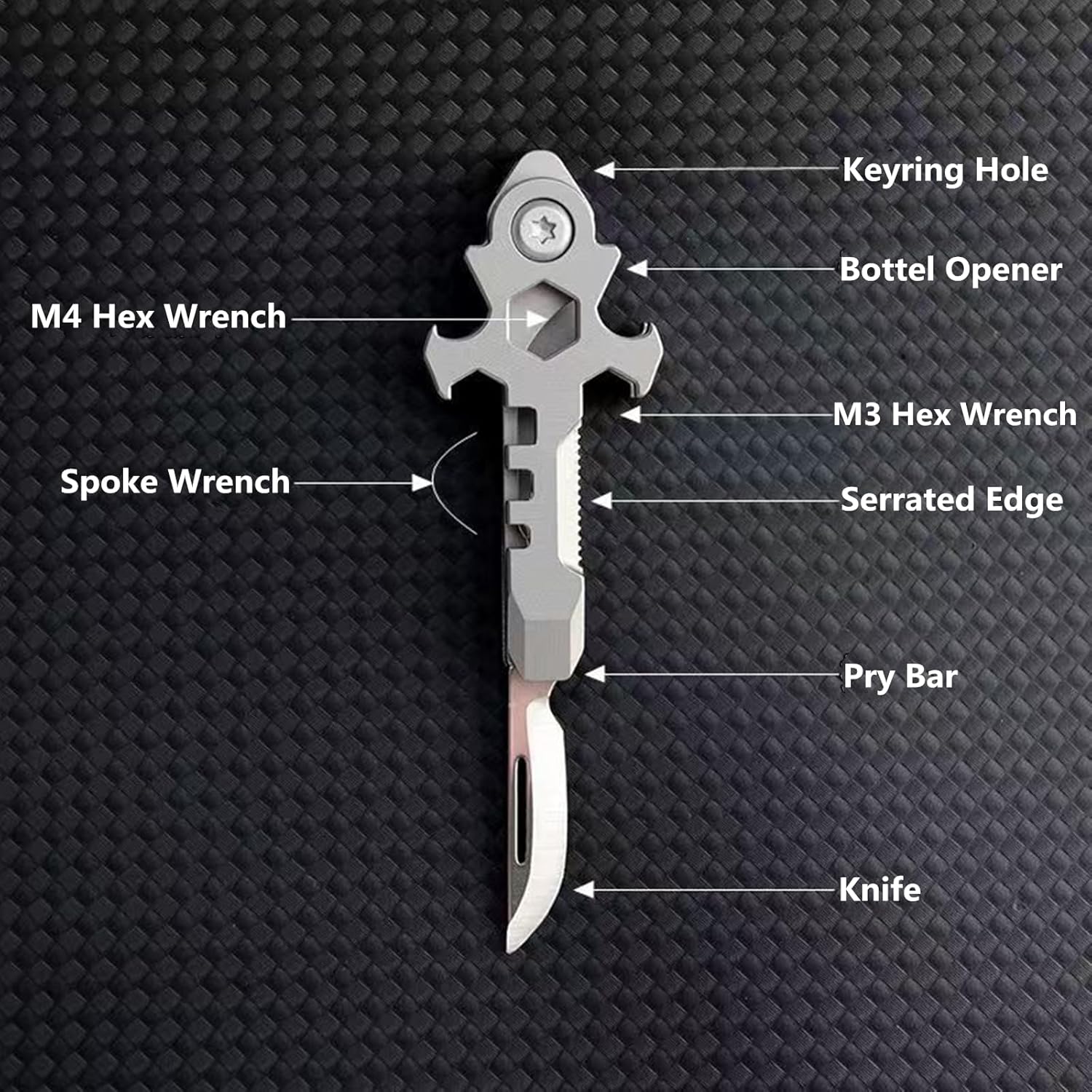 The Lightest Ti EDC Tool to Meet All Your Needs