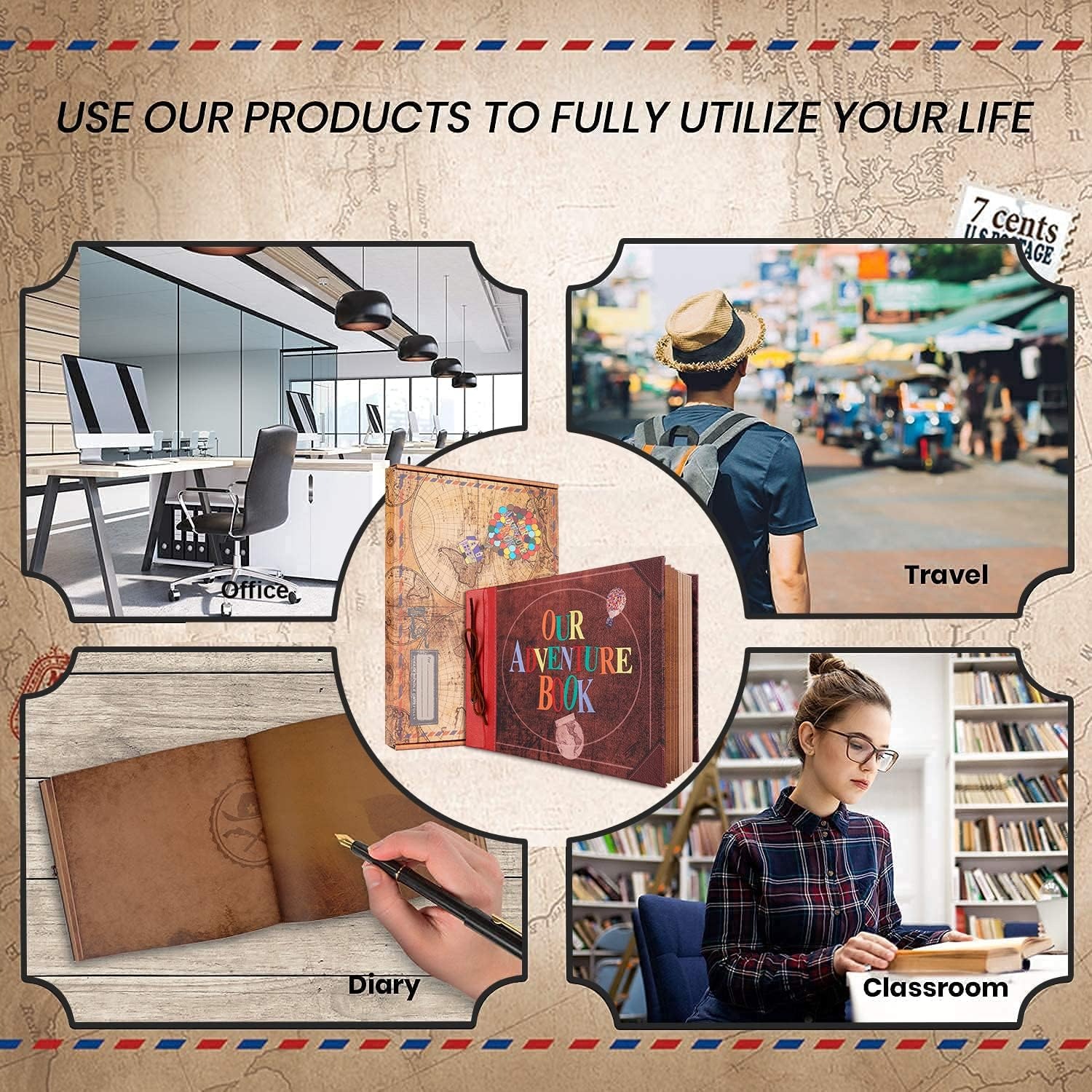 Our Adventure Book Scrapbook Album（Anniversary Edition）