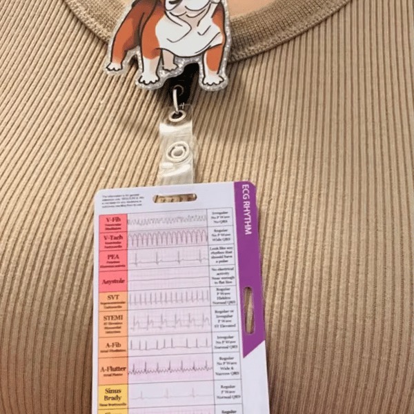 🔥ECG/EKG Rhythm Pocket Card