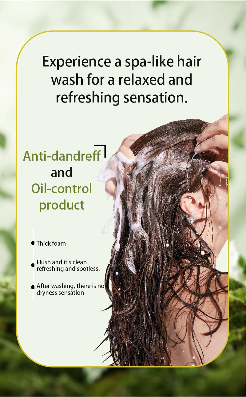 🌿Natural Rosemary & Keratin Hair Growth Shampoo