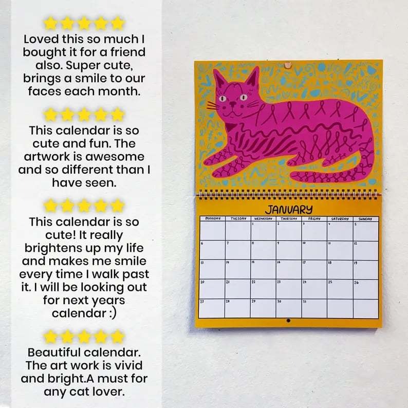 2025 Kitty Calendar