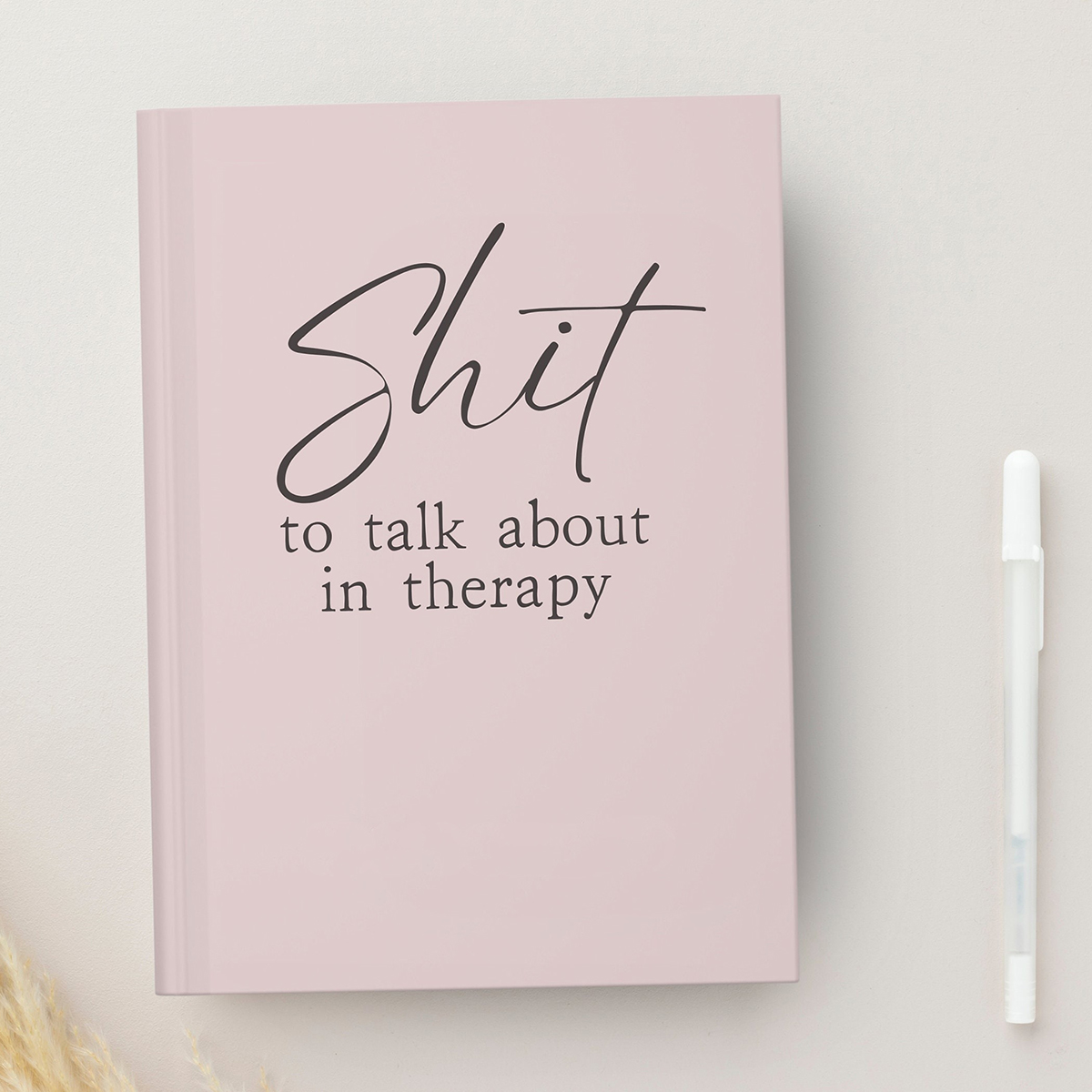 Funny Mental Health Notebook