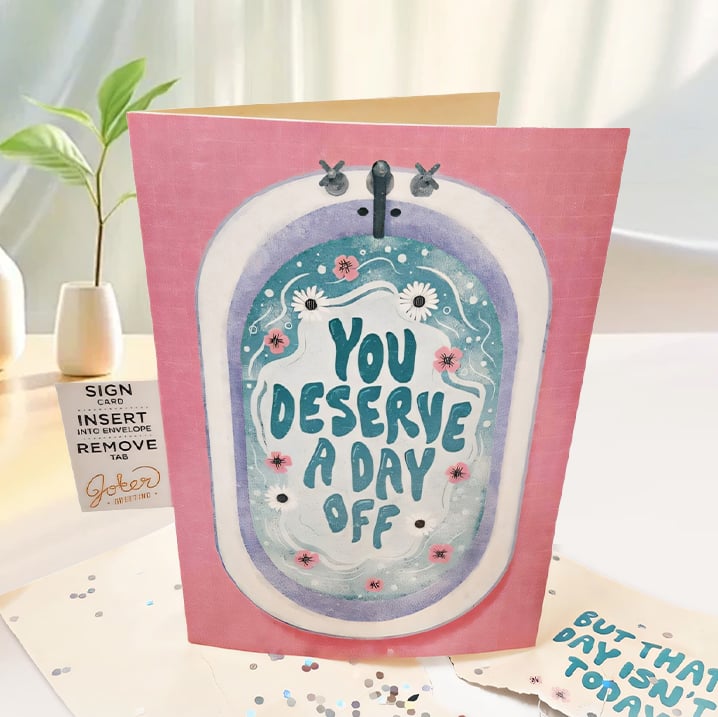 👶Endless Mom Mother's Card with glitter 🔊(Glitter + Sound)