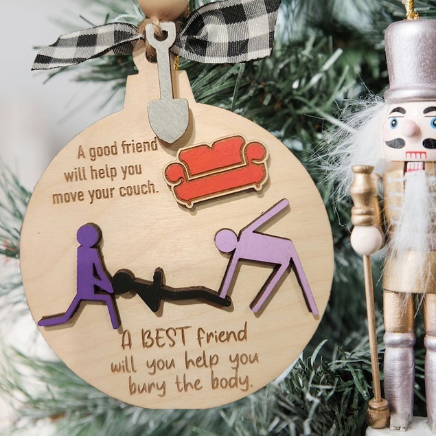 Redefine the true meaning of friendship-🎄Christmas Ornament🌟