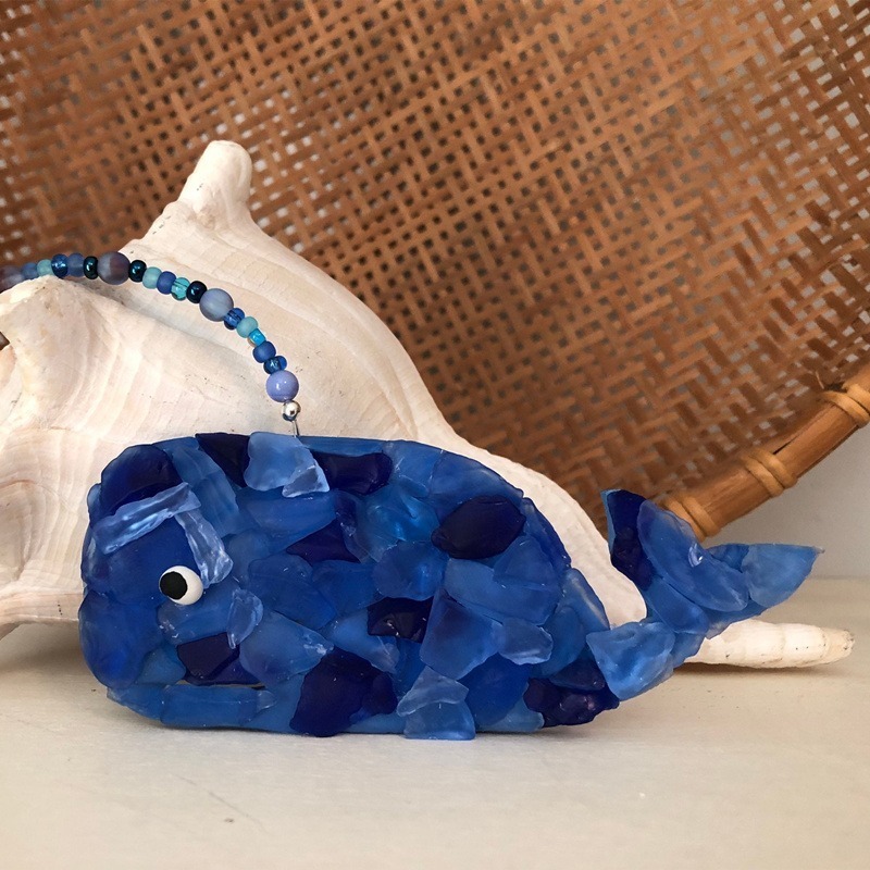 🌊Sea Glass Christmas Ornament