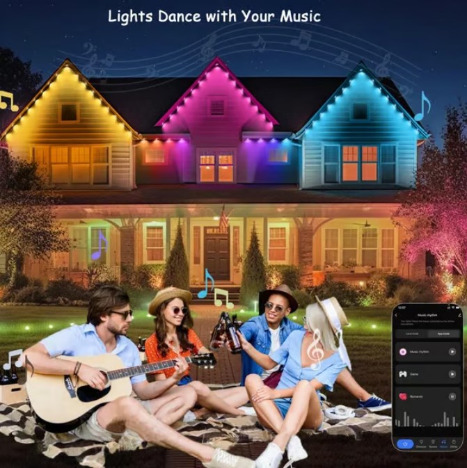 🎅 Early Christmas 49%OFF 🎅 Smart Rainbow LED Permanent Outdoor Light