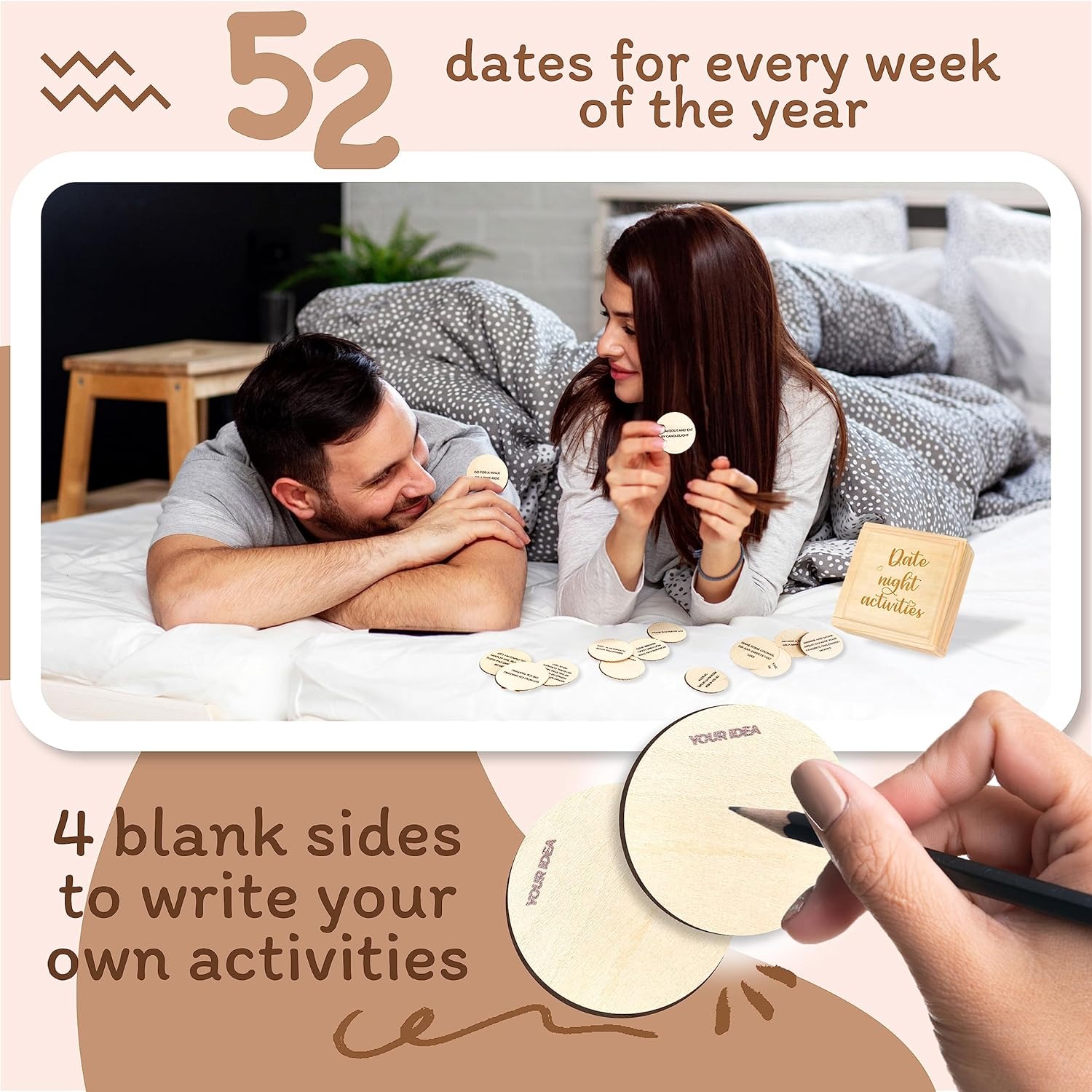 STOFINITY 52 Couples Game Date Night Gift Set