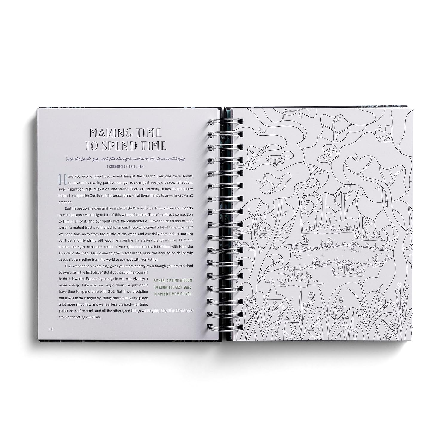 ➕️Be Still & Know: Devotional Coloring Book for mindfulness and creativity