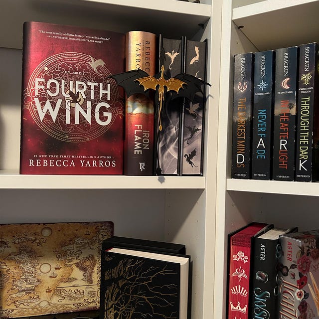 🐉📕Fourth Wing Double Dragon BOOK INSERT