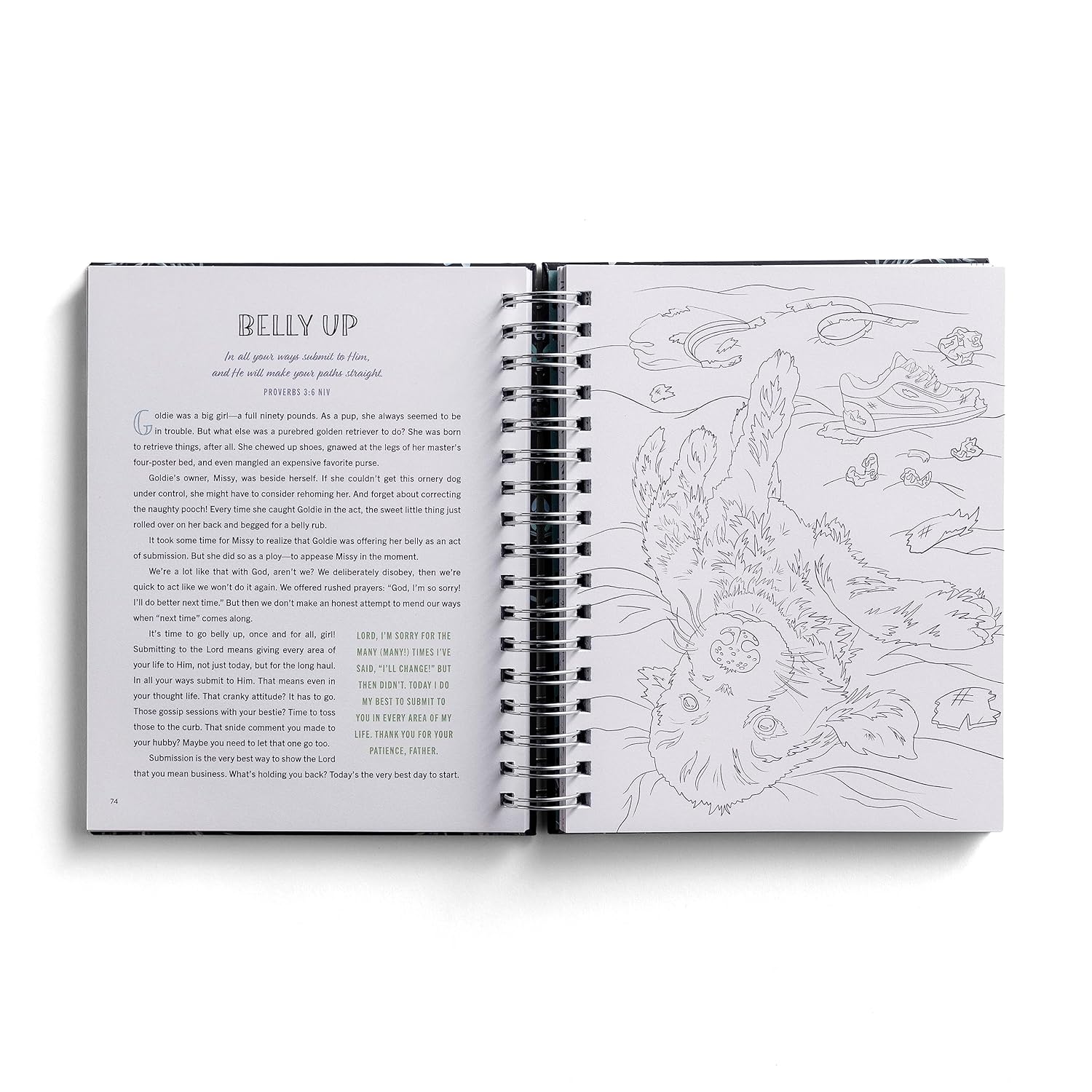 ➕️Be Still & Know: Devotional Coloring Book for mindfulness and creativity