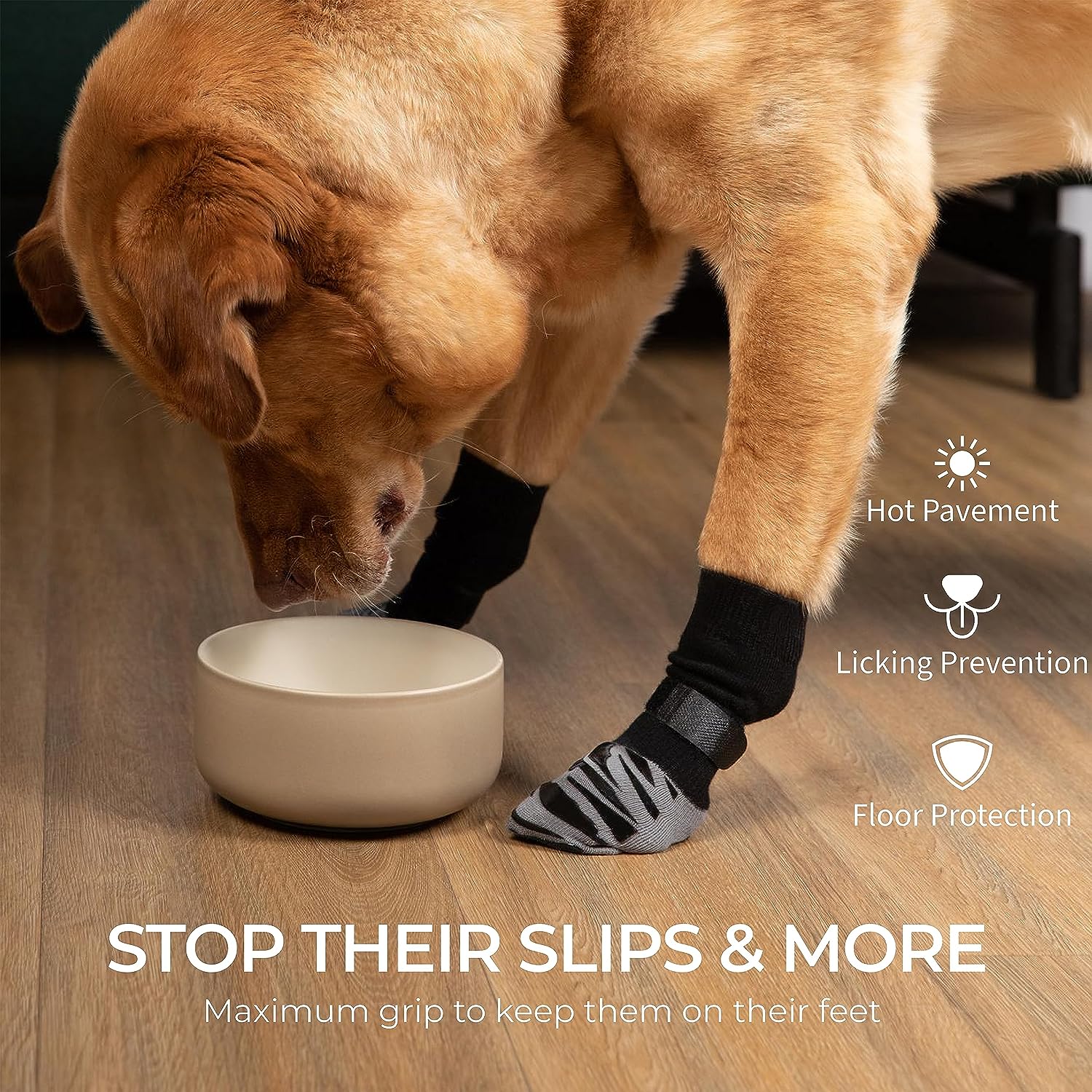 🐕Premium Non-Slip Dog Socks for Hardwood Floors
