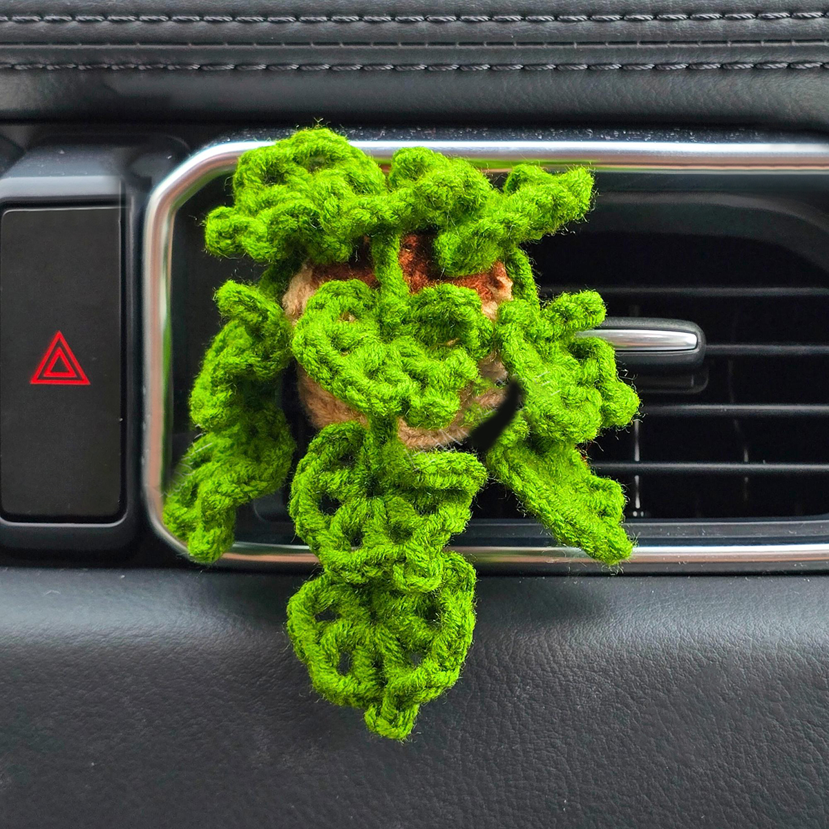 🌸Crochet Plant Car Vent Clip
