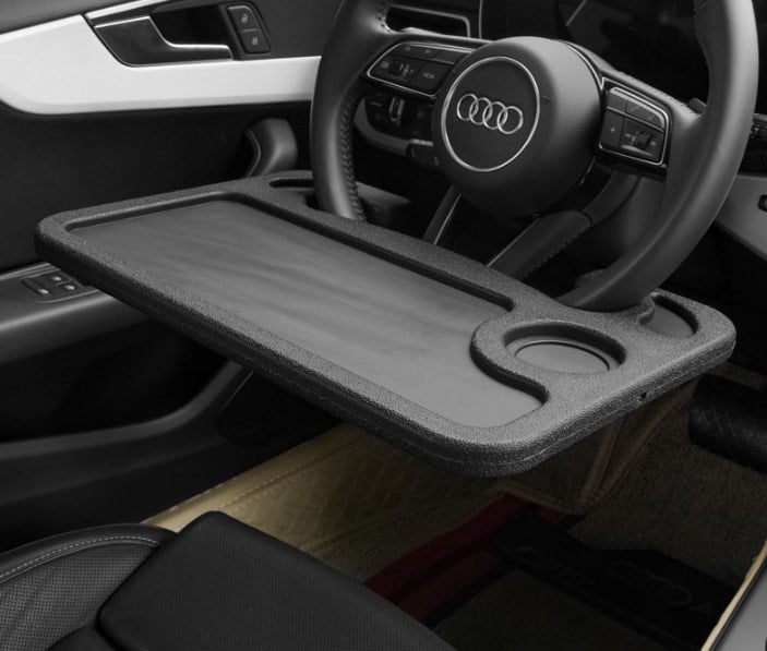 Newest Portable Car Table Steering Wheel Car Laptop Computer Desk Mount Stand Coffee Goods Tray Board Dining Table Holder