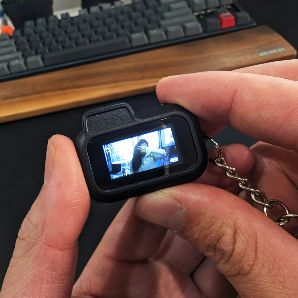Real Mini Camera Keychain