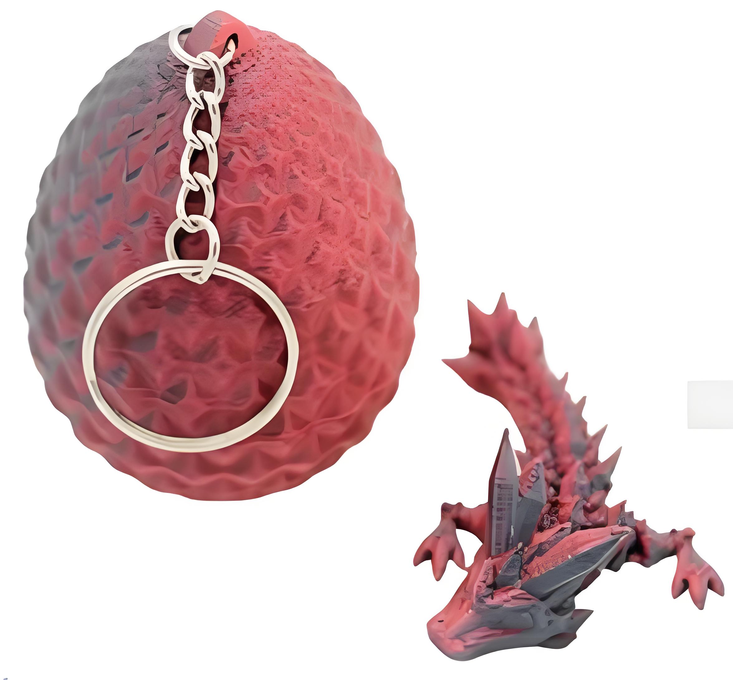 Dragon Egg Keychain
