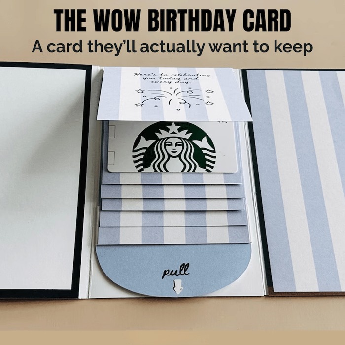 🔥LAST DAY 49% OFF - 🎅✨Handmade Waterfall Christmas Gift Card Booklet♻️Free PDF Included!