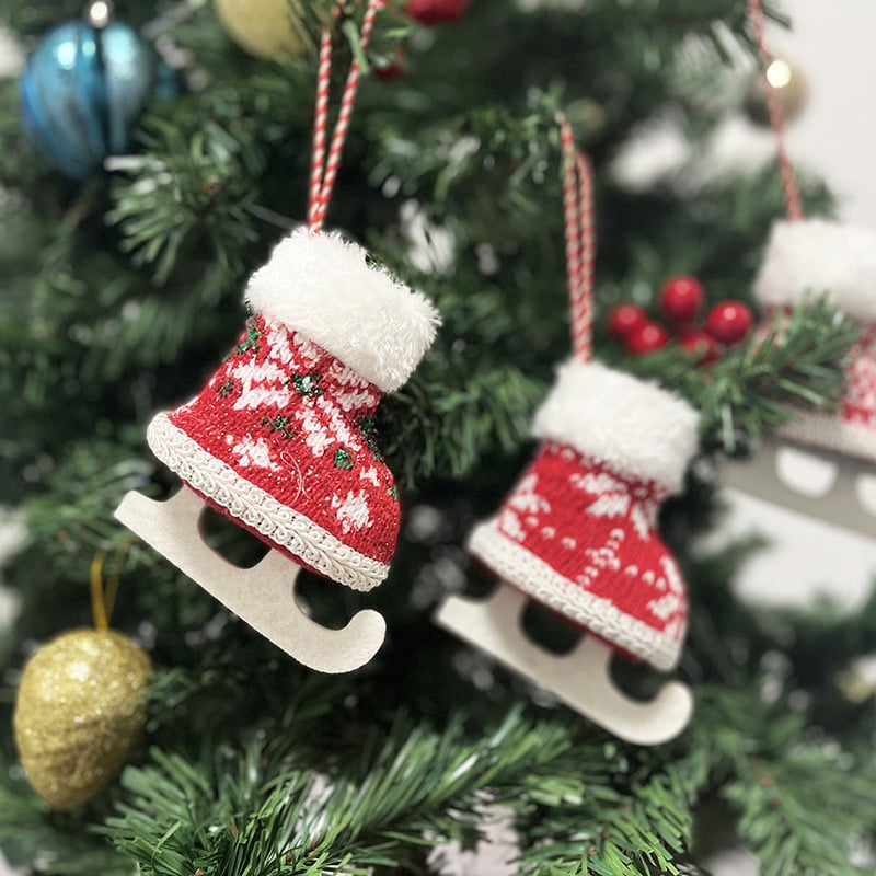 🎅✨Christmas Ice Skates Shoes Hanging Ornament