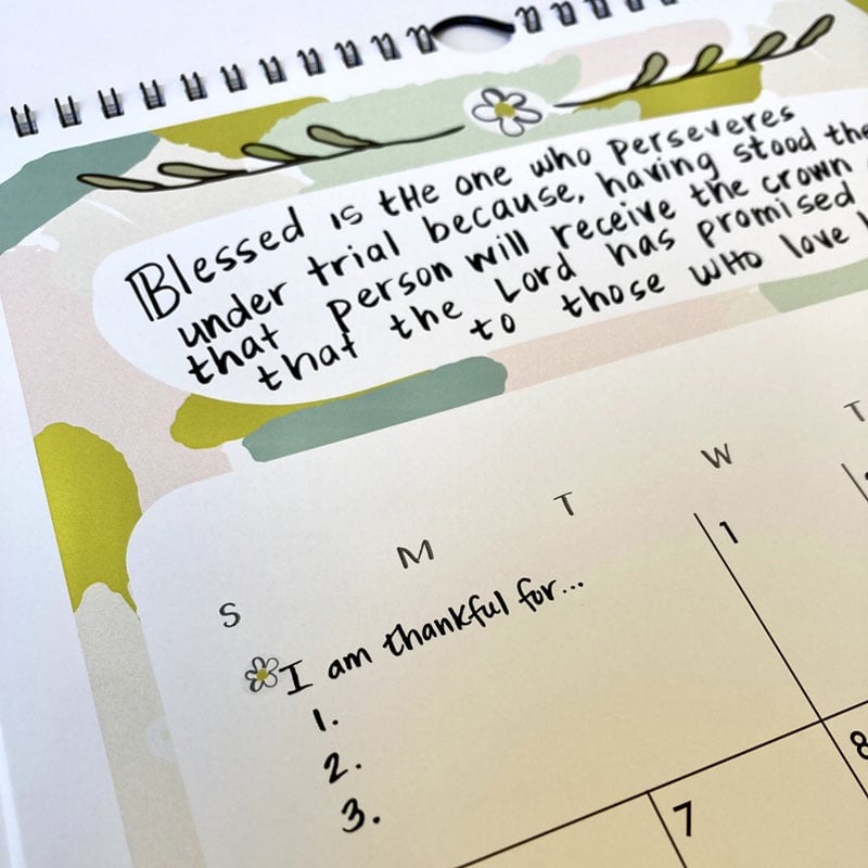 2024 Wall Calendar, Christian gifts for Women
