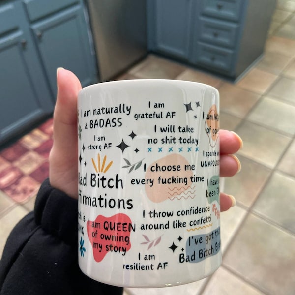 Bad Bitch Positive Vibes Mug