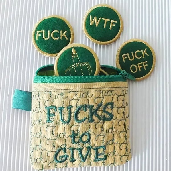 🤣WARNING! RUDE MAKE! Bag of F*cks, Give a F*ck