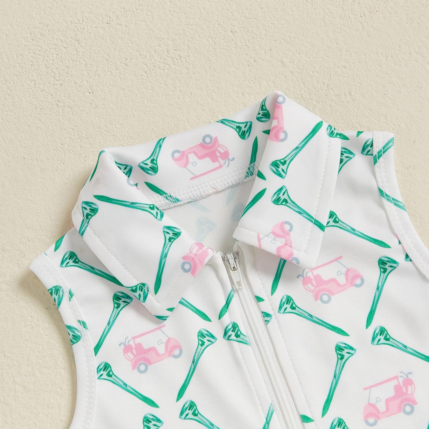 Toddler Girl Sleeveless Golf Dress
