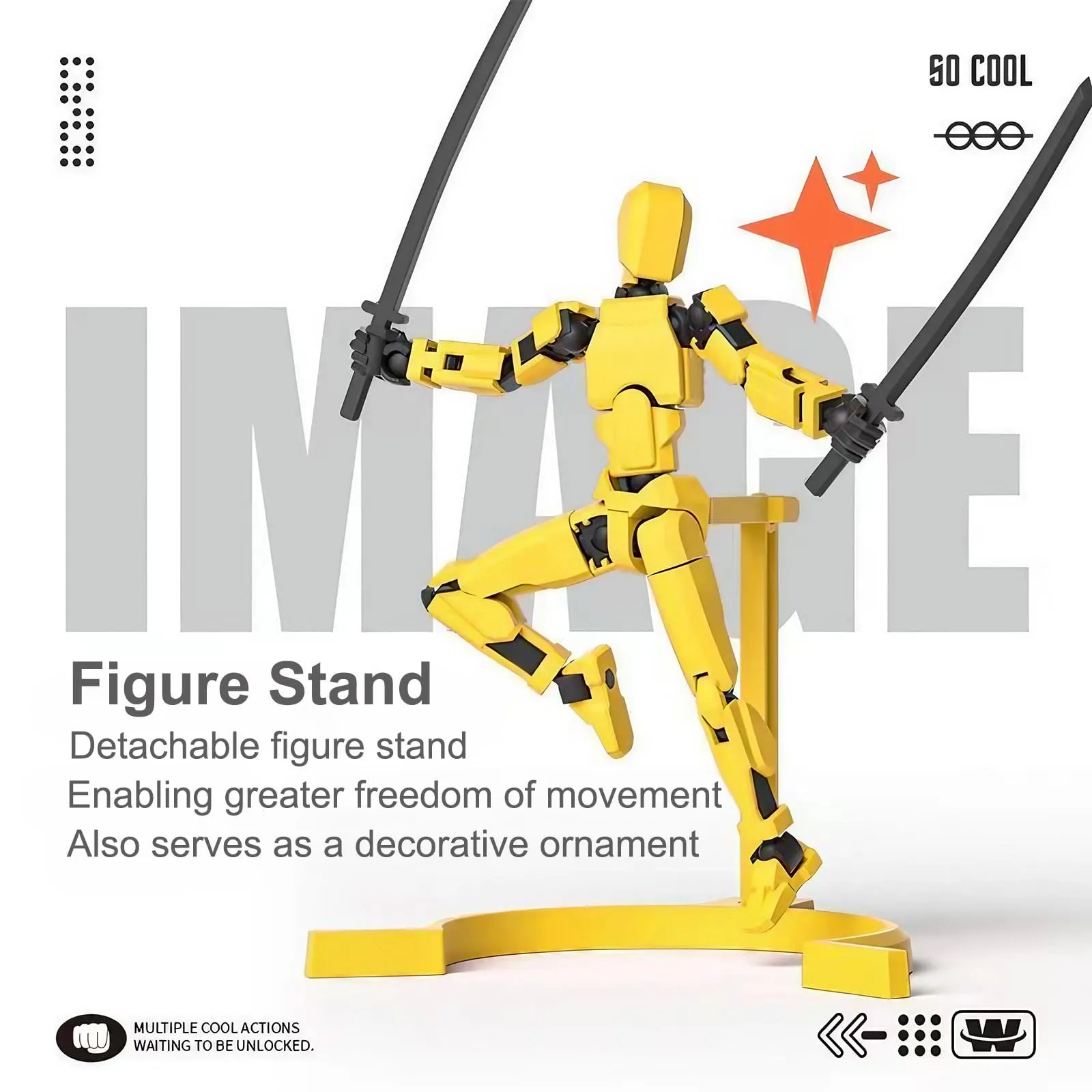 🔥Last Day 50% OFF - Dummy13 Magnetic Action Figure Set