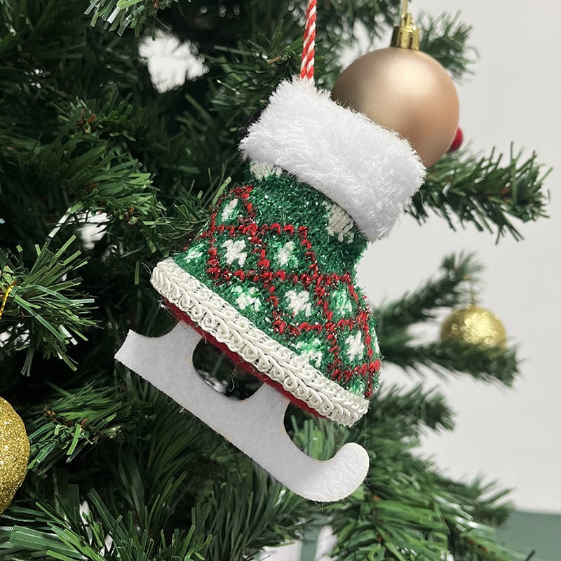🎅✨Christmas Ice Skates Shoes Hanging Ornament