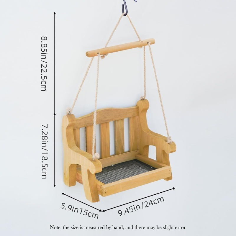 🔥Black Friday-🐦Swing Wild Bird Feeder Stand for Outside🌸