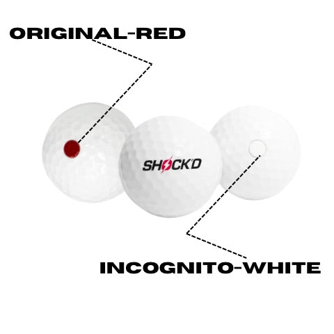 SHOCK'D Golf Balls - Incognito