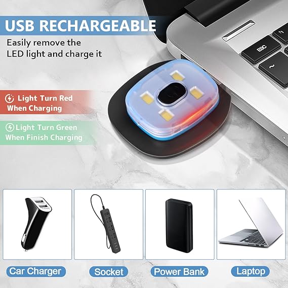 🎁LED Beanie Light (USB Rechargeable Caps)